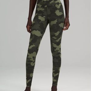 Lululemon Align 28” camo leggings. Size 2. Great condition.